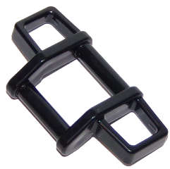 Lego (N) ~ Bar 1 x 4 x 1 2/3 (Grille Guard / Push Bumper) ~ [Black]