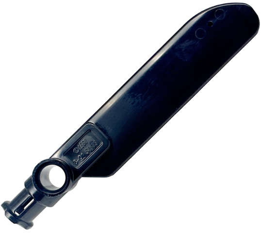 Lego (N) ~ Technic Rotor Blade Small with Axle and Pin Connector End ~ [Black]