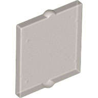Lego (N) ~ Glass for Window 1 x 2 x 2 Flat Front ~ [Trans-Brown]