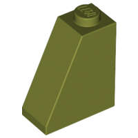 Lego (N) ~ Slope 65 2 x 1 x 2 ~ [Olive Green]