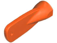 Lego (N) ~ Minifigure Utensil Oar / Paddle Head ~ [Reddish Orange]