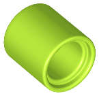 Lego (N) ~ Technic Liftarm Thick 1 x 1 (Spacer) ~ [Lime]