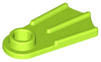 Lego (U) ~ Minifigure Footgear Flipper ~ [Lime]
