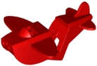 Lego (N) ~ Motorcycle Fairing Stuntz Airplane Bike ~ [Red]