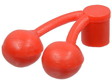 Lego (N) ~ Cherries / Cherry Pair ~ [Red]