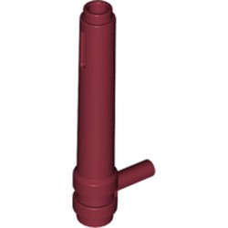Lego (N) ~ Cylinder 1 x 5 1/2 with Bar Handle (Friction Cylinder) ~ [Dark Red]
