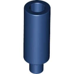 Lego (N) ~ Minifigure Utensil Candle ~ [Dark Blue]