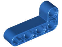 Lego NEW - Technic Liftarm Modified Bent Thick L-Shape 2 x 4~ [Blue]