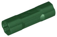 Lego (N) ~ Technic Axle Connector 3L ~ [Dark Green]