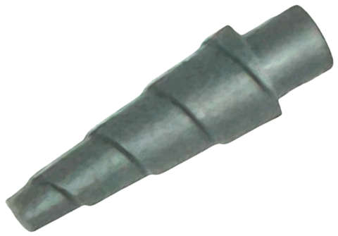 Lego (N) ~ Horn Unicorn / Spiral ~ [Dark Bluish Gray]