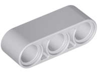 Lego (N) ~ Technic Liftarm Thick 1 x 3 ~ [Light Bluish Gray]