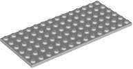 Lego (N) ~ Plate 6 x 14 ~ [Light Bluish Gray]