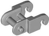 Lego (N) ~ Technic Link Chain ~ [Light Bluish Gray]