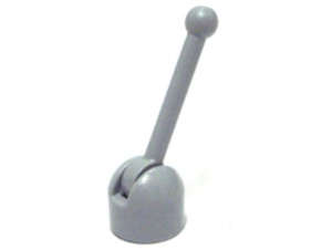 Lego (N) ~ Antenna Small Base with Light Bluish Gray Lever (4592 / 4593) ~ [Light Bluish Gray]