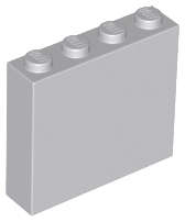 Lego (N) ~ Brick 1 x 4 x 3 ~ [Light Bluish Gray]