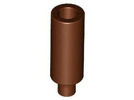 Lego (N) ~ Minifigure Utensil Candle ~ [Reddish Brown]