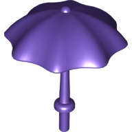 Lego (U) ~ Duplo Utensil Umbrella with Stop Ring ~ [Dark Purple]