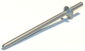 Lego (N) ~ Minifigure Weapon Lance ~ [Flat Silver]