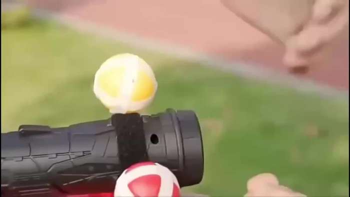 Toy Weapons Style 1 Launcher  Add  1 Glove  Add  3 Inflatable Balls  Add  Target