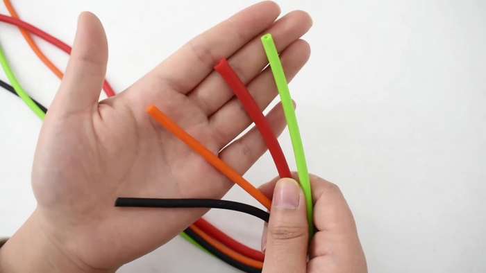 10m Natural Latex Rubber Band Slingshot Set