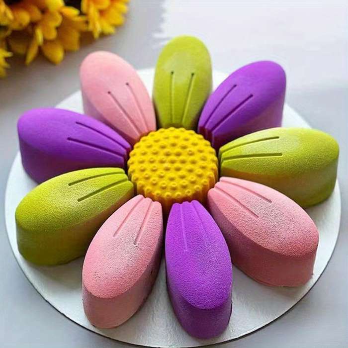 Suitable For Baking Molds Model Single Sunflower