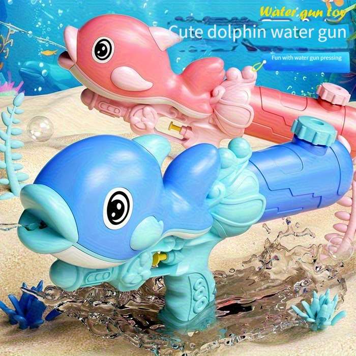 Toy Guns Color Blue Items Dolphin