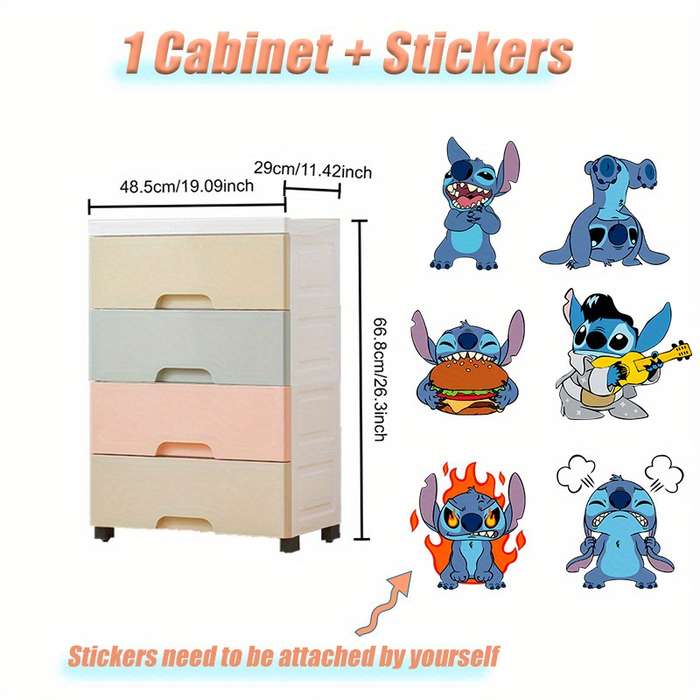 Storage And Organizationcolor Macaron Model 5 Floors
