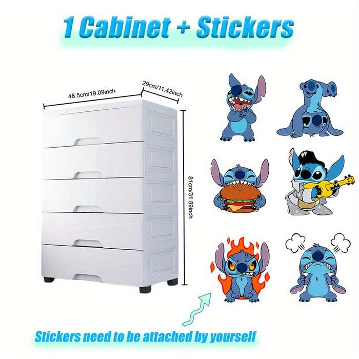 Storage And Organizationcolor Macaron Model 5 Floors