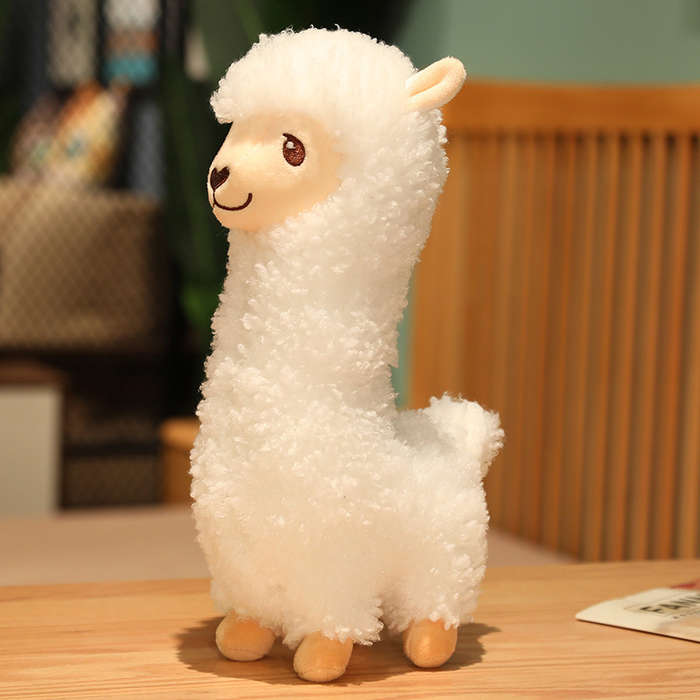 Toy Doll color White Alpaca