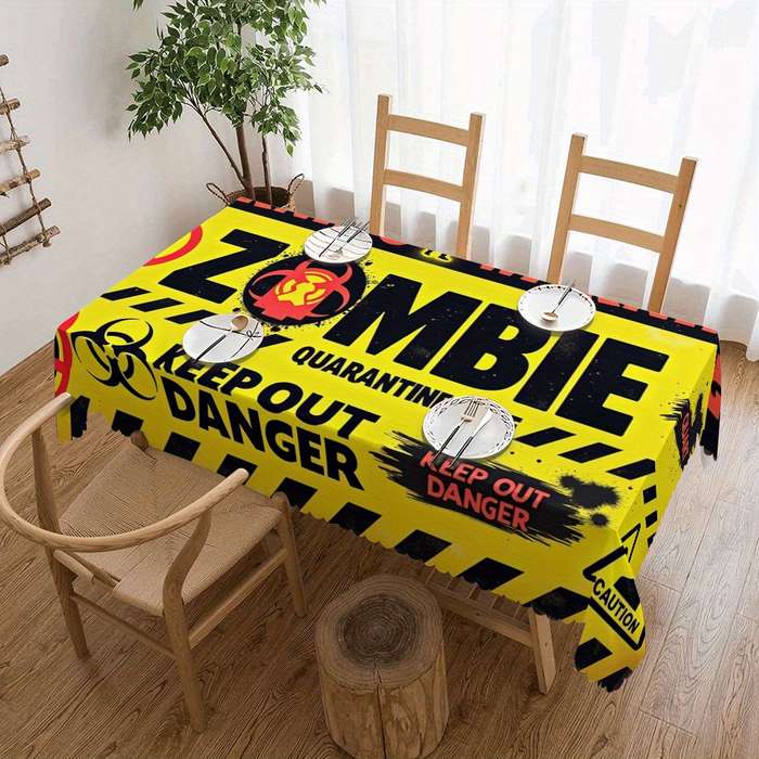 Halloween tablecloth decoration size 90 x 140cm or 35.4 x 55.1inch