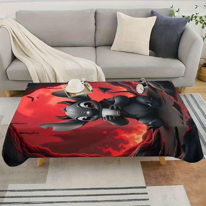 Halloween tablecloth decoration size 140cm x 140cm or 55.11in x 55.11in