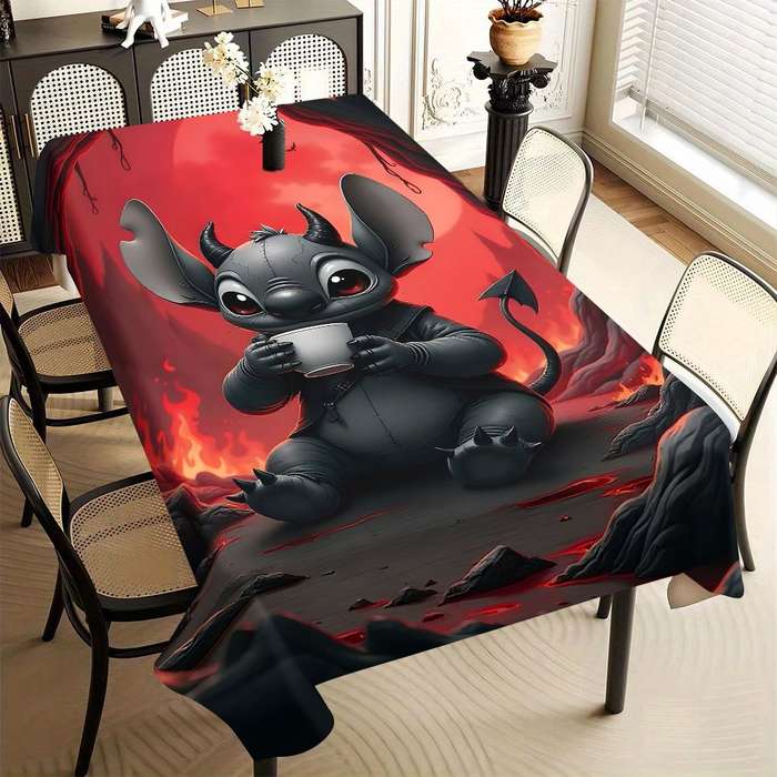 Halloween tablecloth decoration size 140cm x 140cm or 55.11in x 55.11in