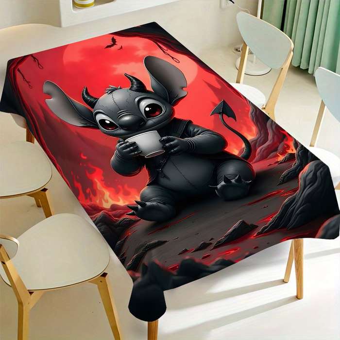 Halloween tablecloth decoration size 140cm x 140cm or 55.11in x 55.11in