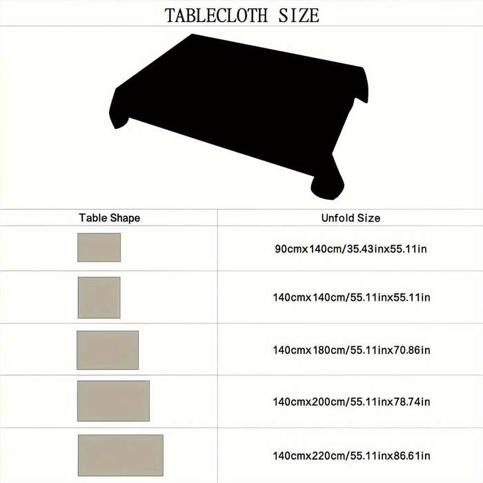 Halloween tablecloth decoration size 140cm x 140cm or 55.11in x 55.11in
