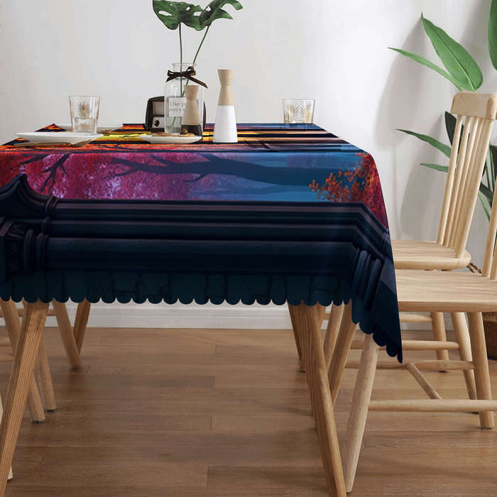 Halloween tablecloth decoration size 140 x 220cm