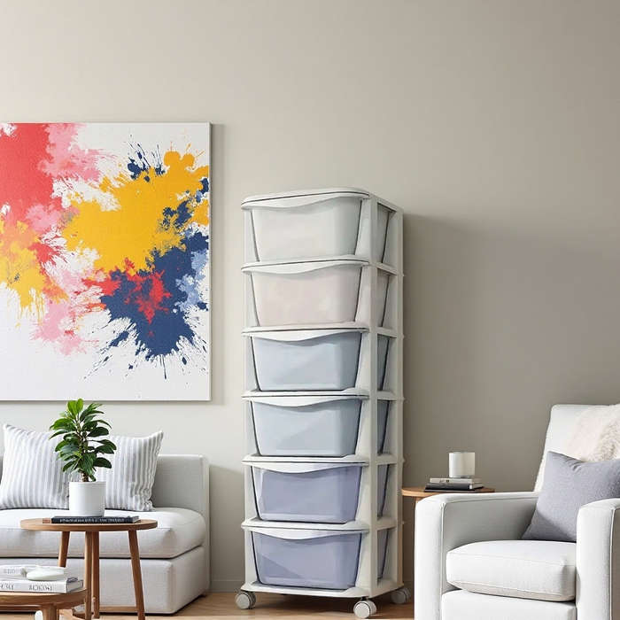 Storage And Organizationcolor Gradient Pink Quantity 6Th Floor