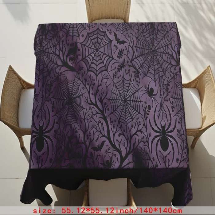 Halloween tablecloth decoration size 55.12 x 70.87 inches or 140.0 x 180.0 cm