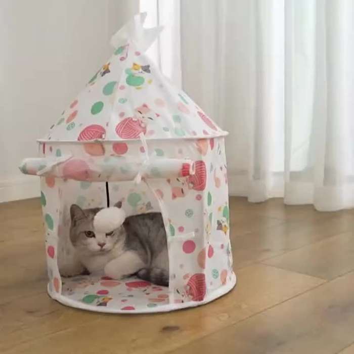 Pet Supplies Color Khaki Cat Bed
