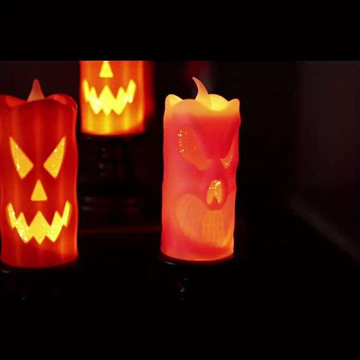 Halloween Decorations Color Warm Yellow Items Halloween Lamps