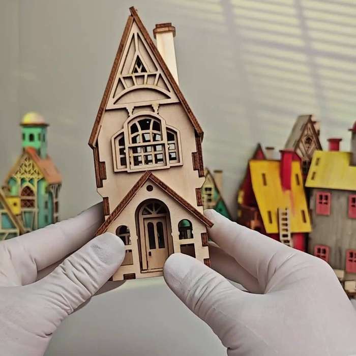 Building Toy Architectural Model Toy Set