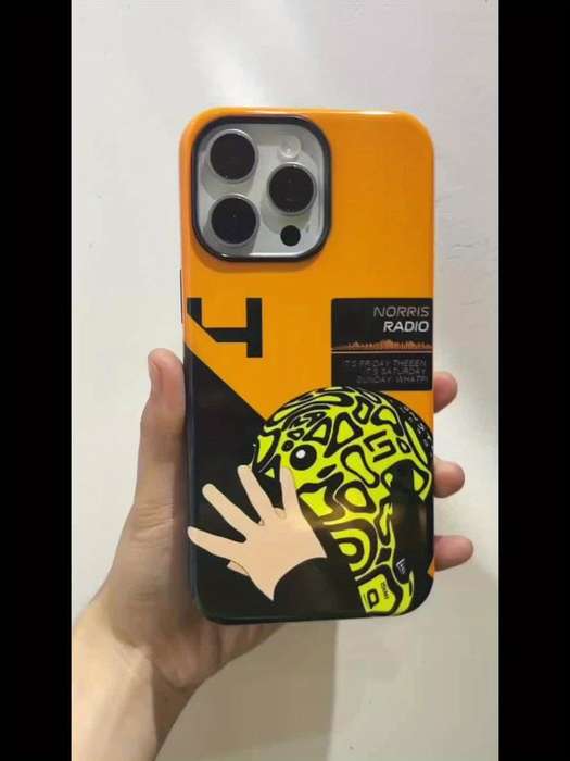 1Pc Mixed Color For iPhone 7 8 No 4 Norris Phone Case