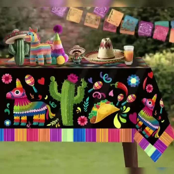 Halloween tablecloth decoration size 100 x 150cm