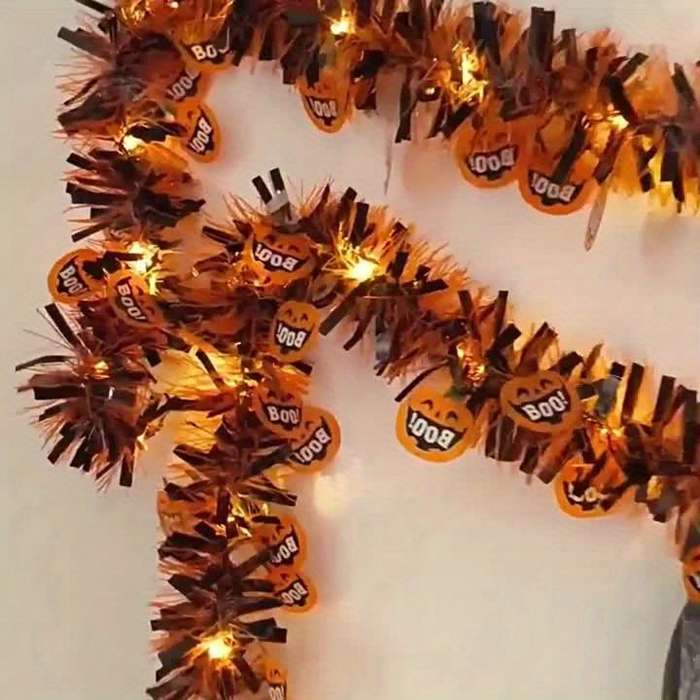 Halloween Decorations Model Decorated With Halloween Stripes Size Spider