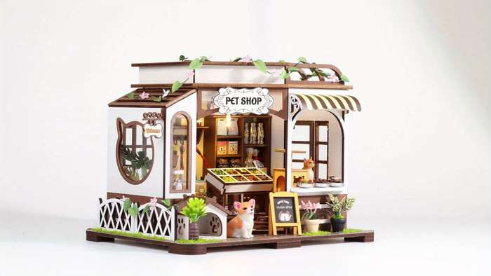 Building Toy Architectural Model Toy Set Items Pet Shop
