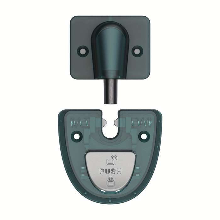 Lock Color Black 1Pcs