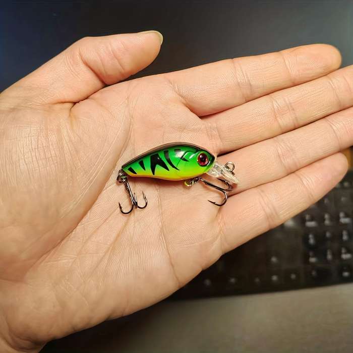 1pc Lua Crankbait Fishing Lure 4.57cm Realistic Imitation Bait Lightweight 3.8g for Freshwat