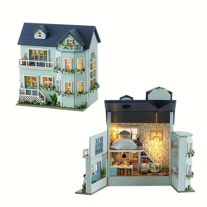 Building Toy Architectural Model Toy Set Style Green