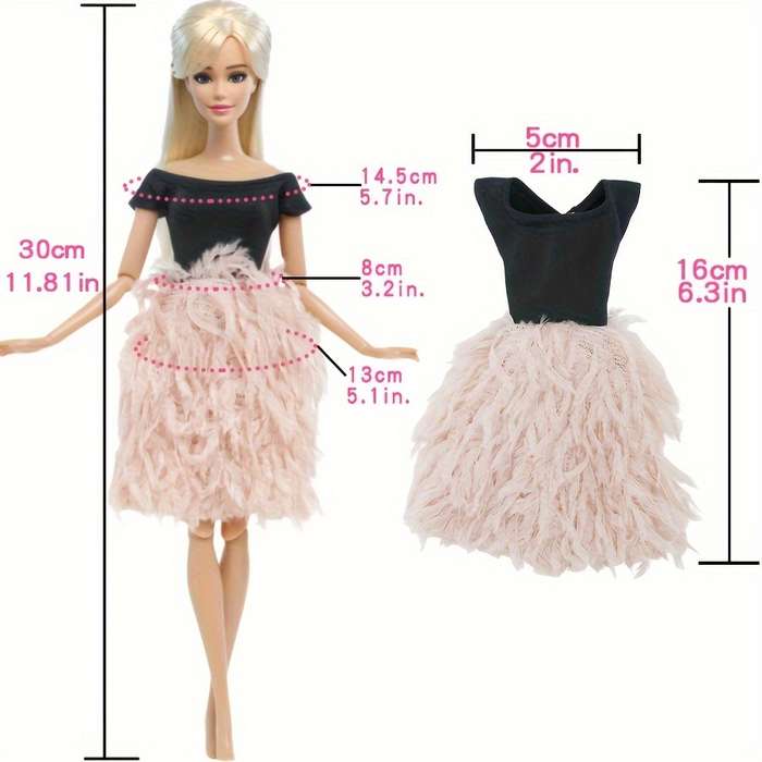 Toy Dolls Style Lady Style 5pcs Set