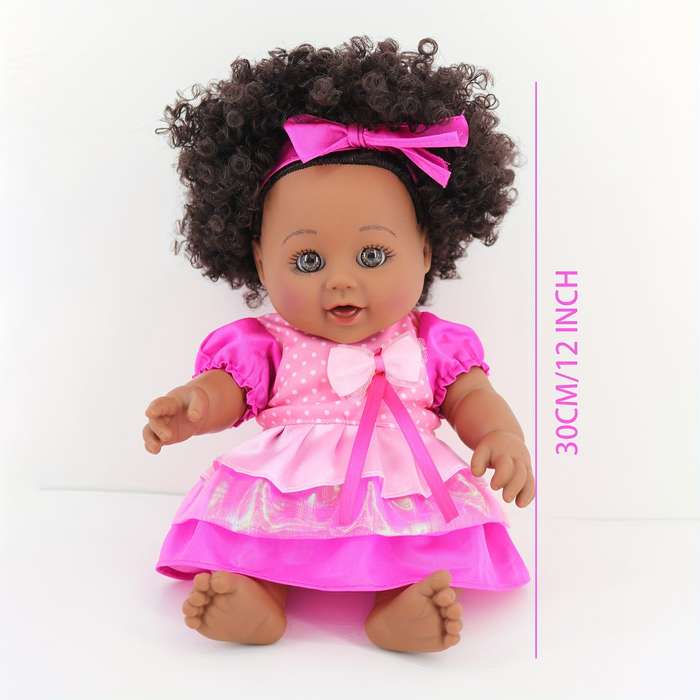 Toy Dolls Items Pink Black Doll