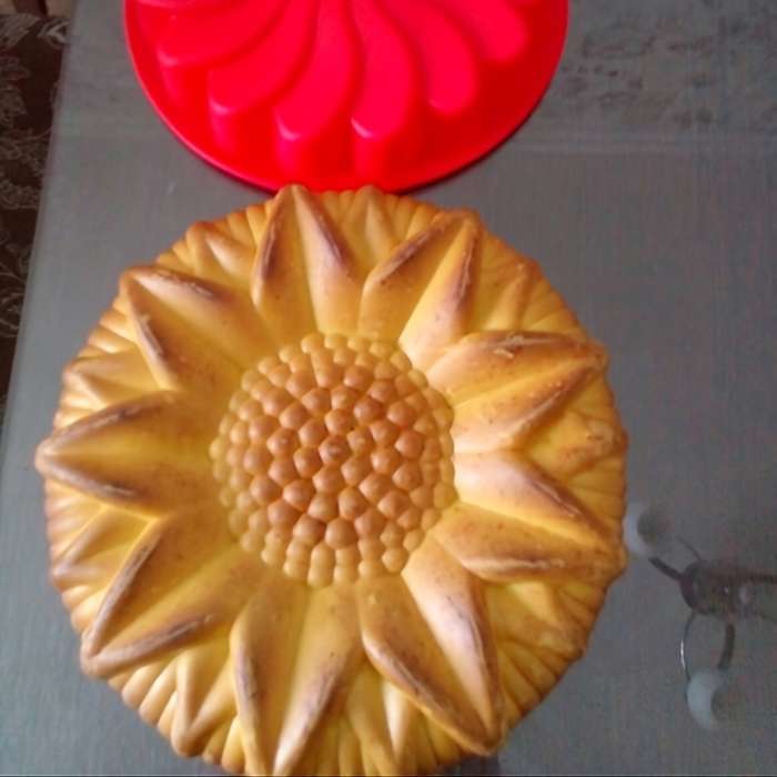 Suitable For Baking Molds Size Big Sunflower Cake Mold   1Pc